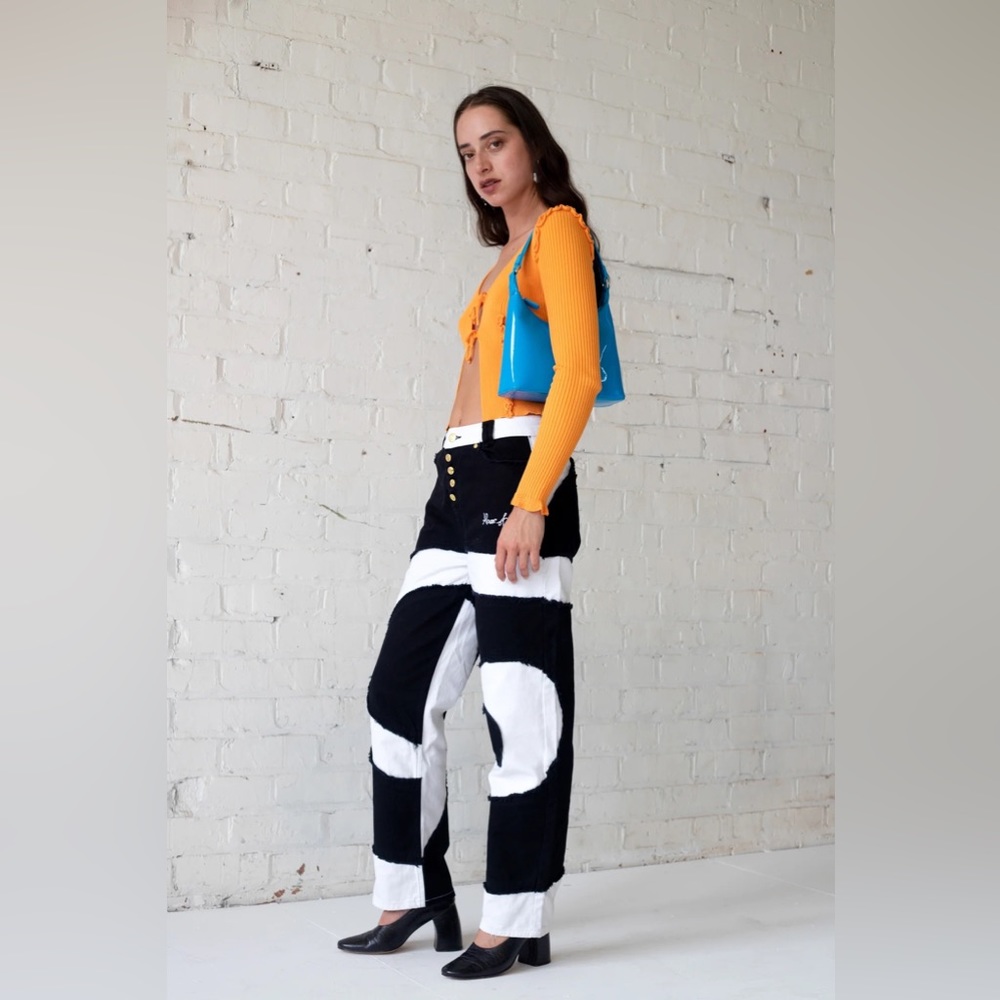 House of Sunny Across the Universe patchwork jeans in size US2